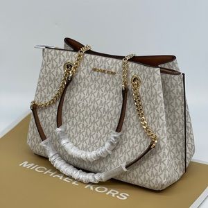 Michael Kors Teagen LG Long Drop Satchel B…